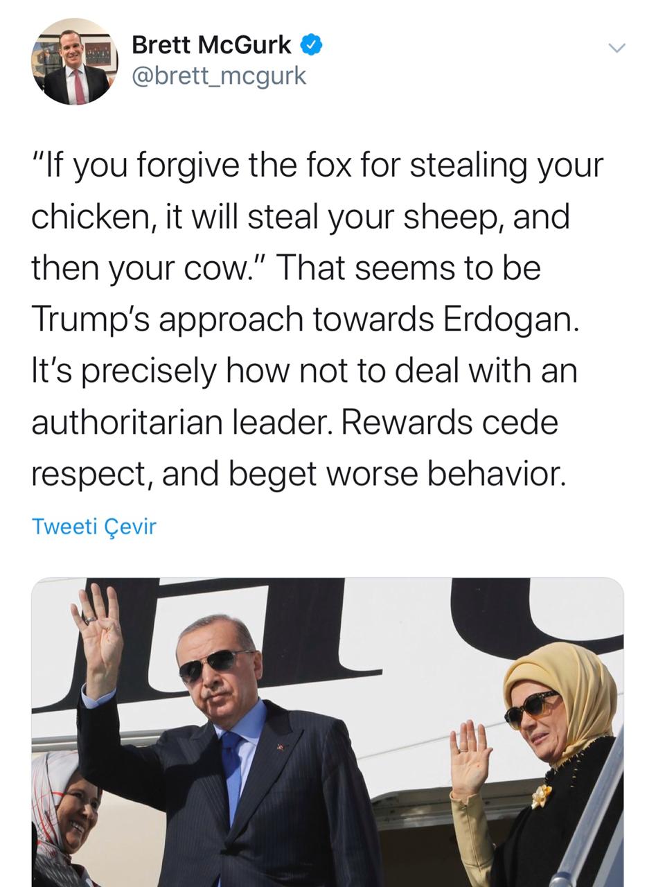 McGurk’tan Erdoğan’a 15 soru