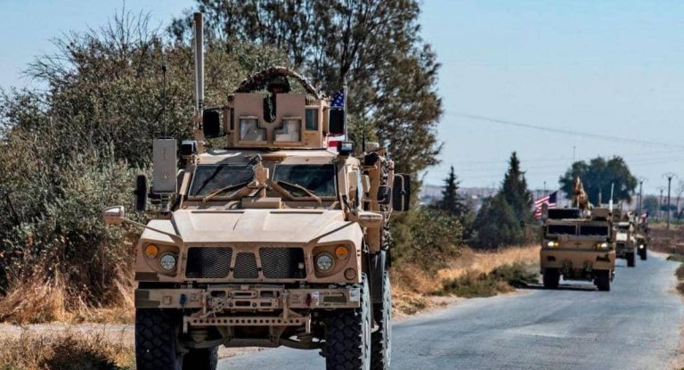 Rojava ve Güney Kürdistan sınırında ABD devriyesi