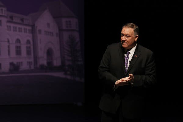 Pompeo ABD hava saldırıları İran'a verilen'net bir cevap'