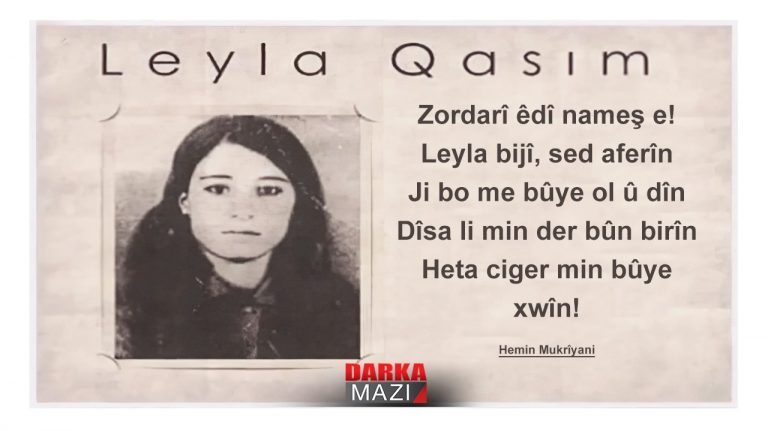 Kürtlerin Leylasının idam edilişinin üstünden 46 yıl geçti Leyla Qasım, Leyla Kasım, Saddam, Kürdistan