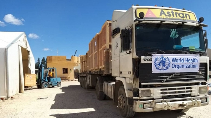 WHO’dan Rojava’ya 30 tonluk tıbbi yardım