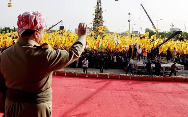Barzani: PDK’yi ortadan kaldırmak isteyenler bilsin ki PDK halkın mülküdür, PDK eğilmemiştir ve yıkılmayacaktır.