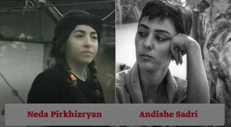 İran istihbarat örgütü itlaat Tahran’da iki Kürt kadın aktivisti Endişe Sedirî ve Neda Pirziryan