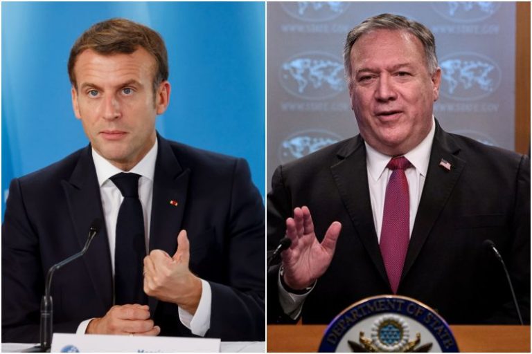 Macron ile görüşen Pompeo: Türk askeri kapasitesinin gittikçe artan şekilde kullanımı bizi endişelendiriyor, Macron, Ellse