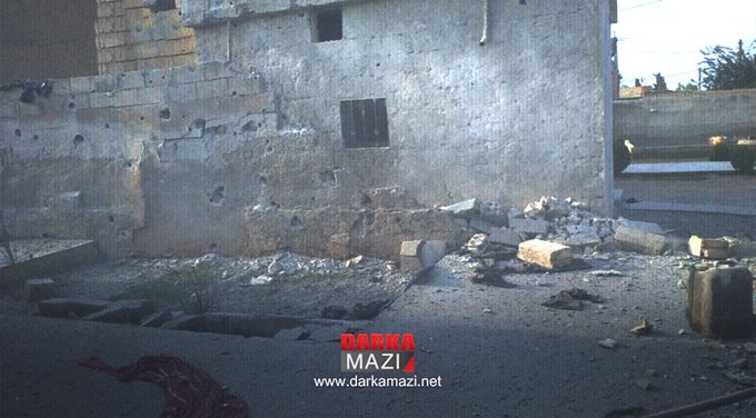 Türk ordusu Eyn İsa’yı bombaladı