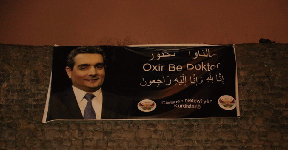 Kürdistan Ulusal Gençliği (CNK) üyeleri Firset Sofi'yi unutmadı