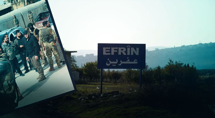 Afrin'de halk, bir kadını kaçırmak isteyen çetelere silahla cevap verdi