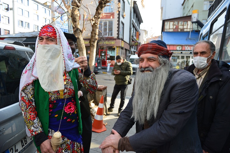 Dersim'de yeni yıl geleneksel Gaxan etkinliği ile kutlandı