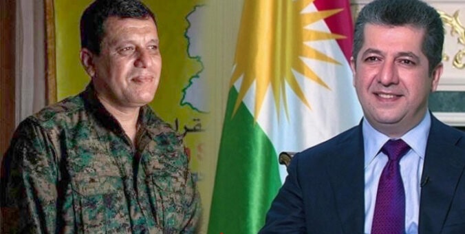 Abdi'den Başbakan'a: Halkımızın çıkarları için birlikte çalışmayı ümit ediyorum HSD; Mazlum Abdi; Şahin Cilo, Kürdristan, YPG