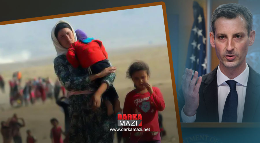 ABD: Ezidi toplumunun acılarını paylaşıyoruz