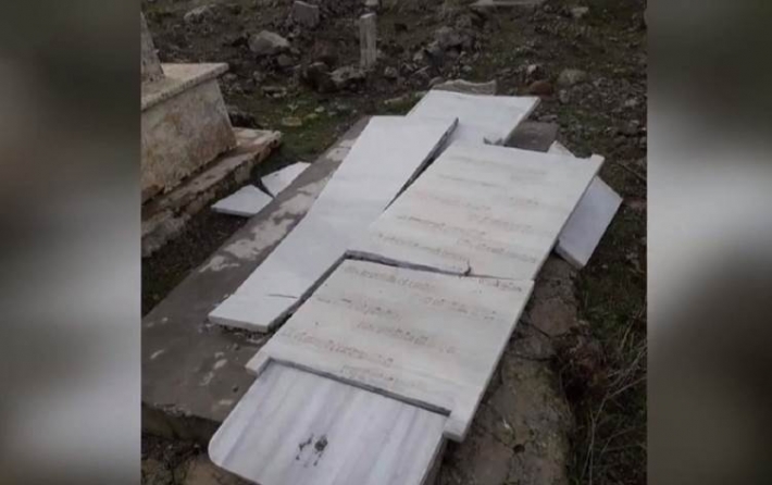 Kürt şair Arif Xelil Şexo’nun Efrîn'de ki mezarı da tahrip edildi