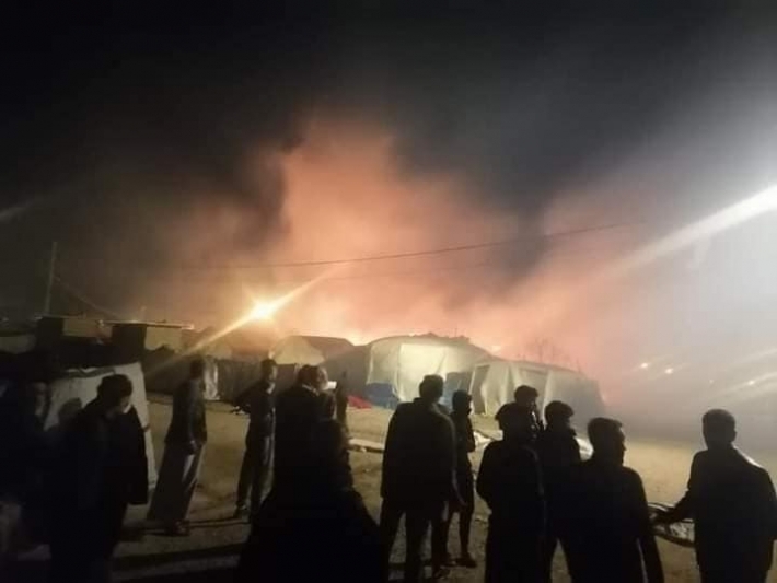 Zaxo'da çıkan yangında üç Ezidi Kürt hayatını kaybetti