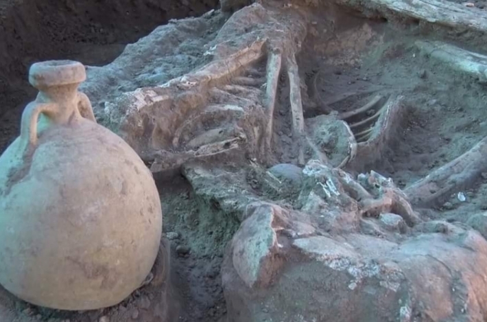 Kürdistan Bölgesi'nin Kelar kentinde millattan öncesine ait mezarlar bulundu