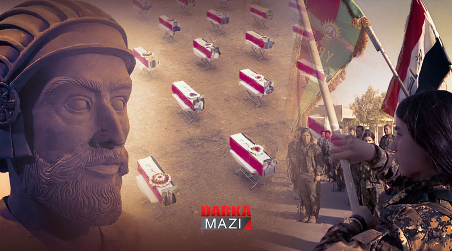 PKK Şengal’de Harpagoslaşmıştır, Koço köyü , DAİŞ; Irak Ordusu, Haşdi Şabi, Nadia murat, Peşmerge, Şengal Katilamı, 74. ferman, 75'inci ferman, Astiyages, Medler, Persler, KCK