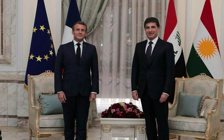Önemli görüşme: Neçirvan Barzani Paris'te
