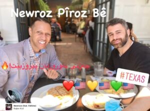 Amerikalı Albay Caggins Kürtlerin Newroz bayramını unutmadı