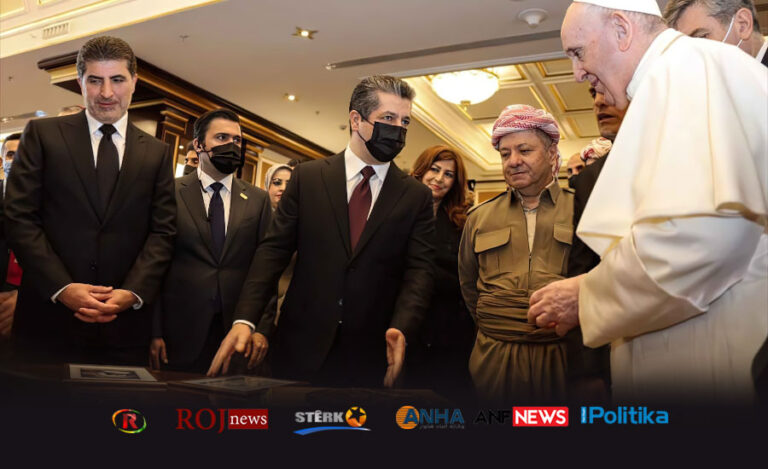 PKK medyası Papa’nın gelişini görmedi, Roj News, Musul, Bağdat, Dünya siyaseti, Kürdistan Bölgesel Hükümeti