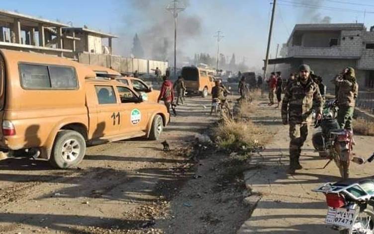 Serê Kanîye'de patlama aynı aileden 7 kişi hayatını kaybetti