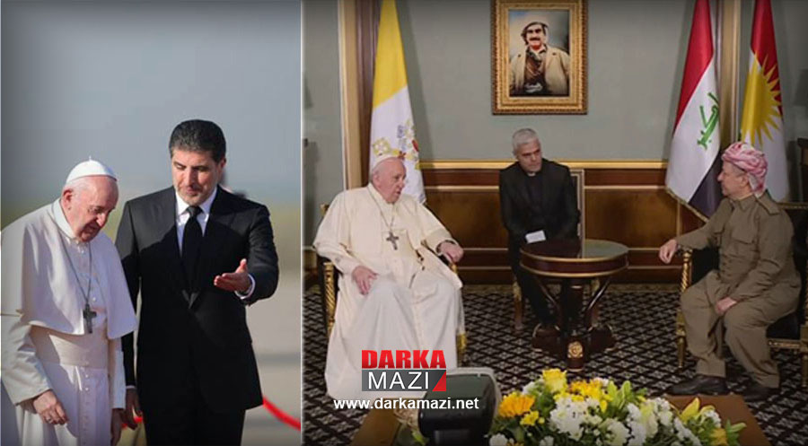 Papa Erbil'de: DAİŞ’le mücadele sürecinde Hristiyanları korudunuz