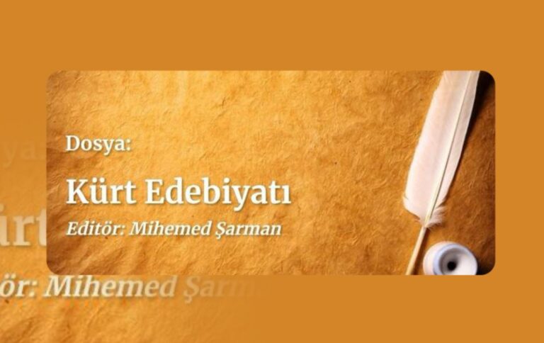 Kürt düşünce dünyasının önemli ismi Kürt Araştırmaları Dergisi "Edebiyat" konusu ile çıktı