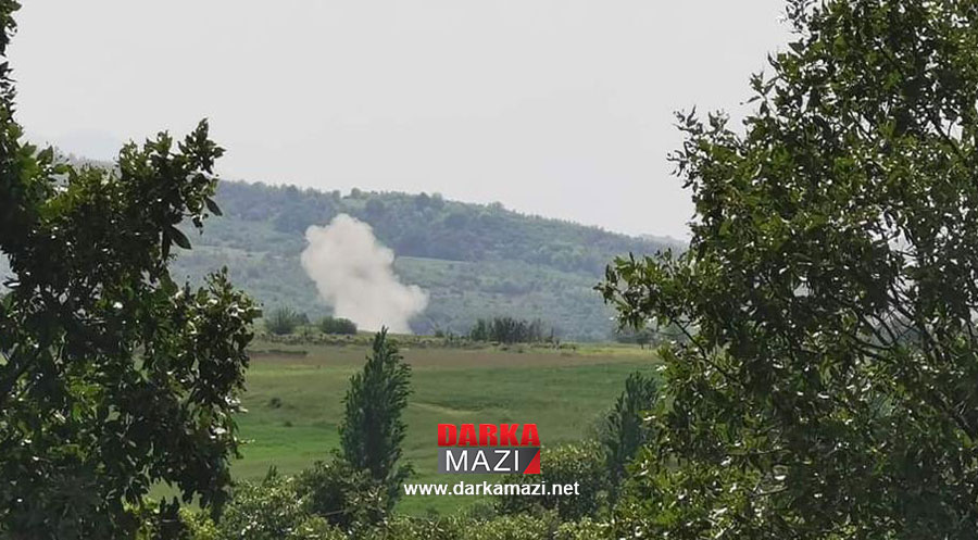 PKK ve Türkiye çatışmaları yine halkı vurdu: Kani Masi'de 1000 dönüm arazi zarar gördü