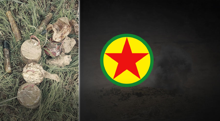 PKK sivil alanları mayınlamaya devam ediyor