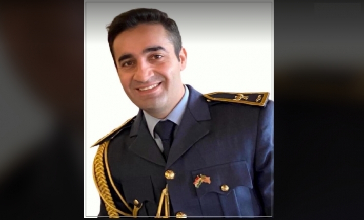 İlk kez bir Peşmerge Komutanı ABD'nin Scholl Askeri Yüksek Okulundan mezun oldu Husen Mehdi Reşid