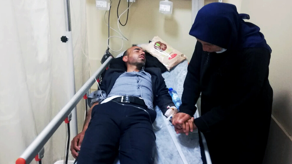 Polis Şenyaşar ailesine saldırdı, Ferit Şenyaşar hastaneye kaldırıldı Urfa Adliyesi Adalet Nöbeti,