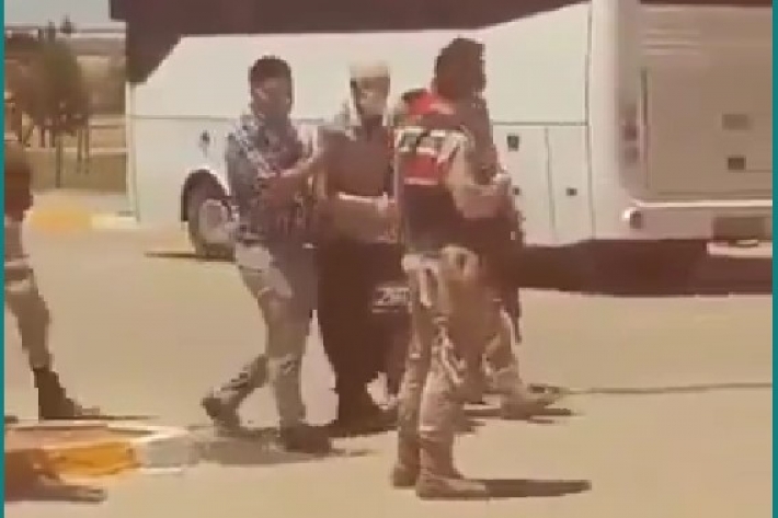 83 yaşındaki hasta tutuklu Mehmet Emin Özkan kelepçeli hastaneye götürüldü