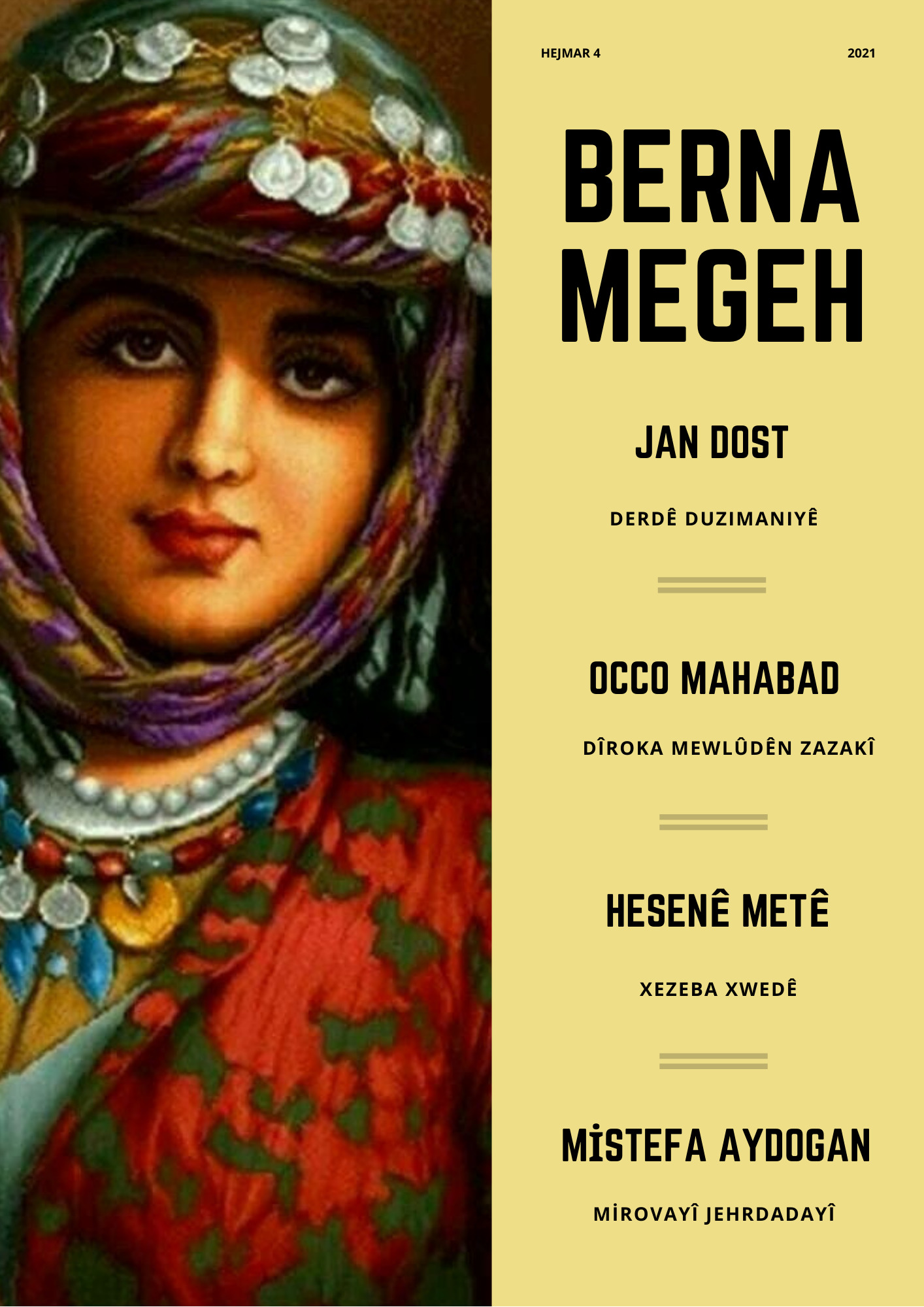 Bernamegeh dergisinin 4. sayısı çıktı
