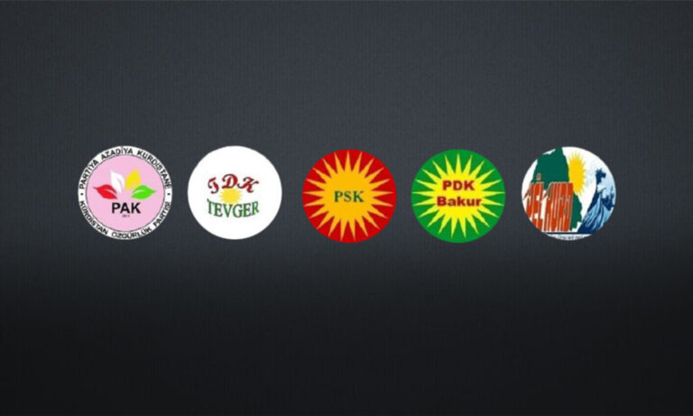 Beş Kürt örgütünden Türk operasyonlarına dönük açıklama: Amaç federasyonu ortadan kaldırma ve bu parçada devletleşmeyi önlemektir PELKURD , PAK, PDK Bakur, PSK, TEWGER