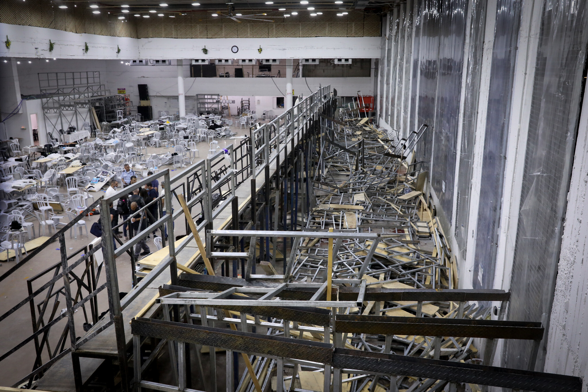 Givat Ze'ev Batı Ayin esnasında Sinagog çöktü iki kişi hayatını kaybetti