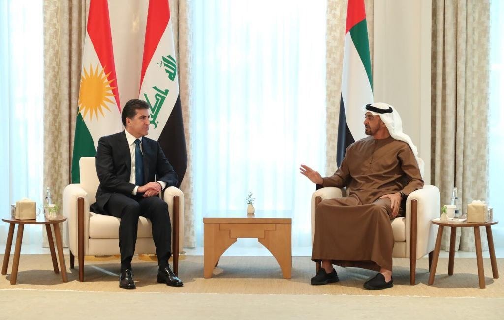 Neçirvan Barzani ile Abu Dabi Veliaht Prensi El Nahyan görüşmesi sona erdi