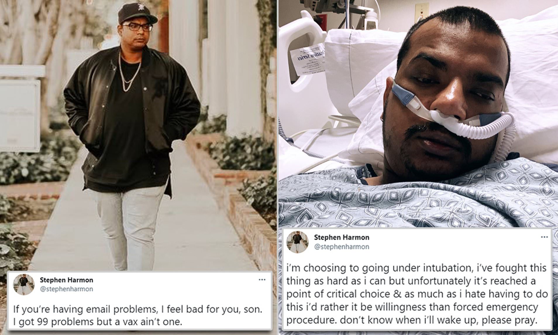 ABD'de aşı karşıtı 34 yaşındaki Stephen Harmon koronadan öldü