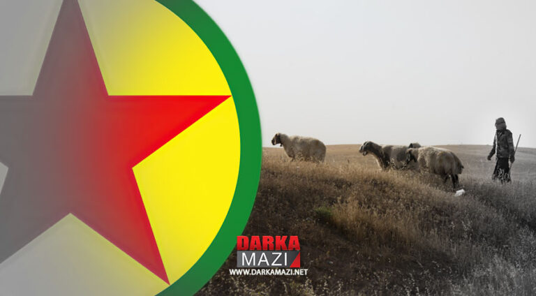 PKK sürü sahipleri ve çiftçilerden vergi adı altında haraç topluyor