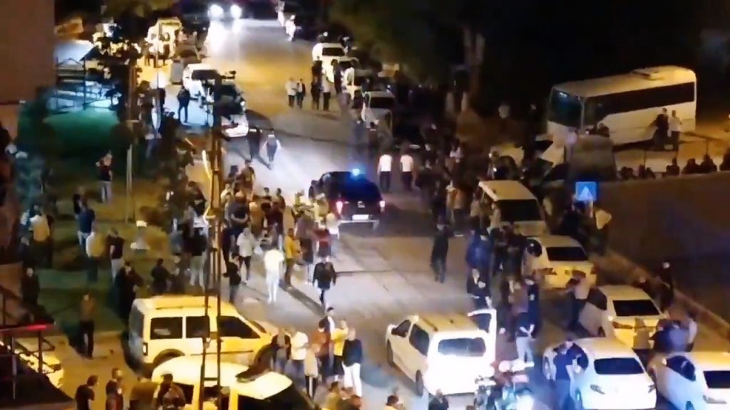 Altındağ'da ki yabancı düşmanlığını polis izledi
