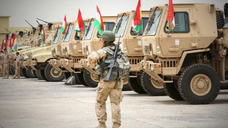 Koalisyon Güçleri danışmanı Burroughts: Peşmergeye askeri araç takviyesi yapıldı