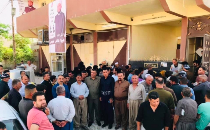 Haşdi Şabi ve Irak işgali altındaki  Xurmatû'da bir kez daha "Referanduma Evet" dendi