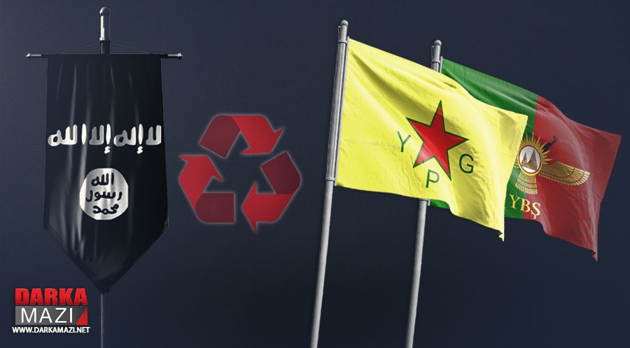 PKK saflarındaki IŞİD’liler El Nusra, YPG, YBŞ, Şengal, Barzani, Şengal'i kurtarma operasyonu,