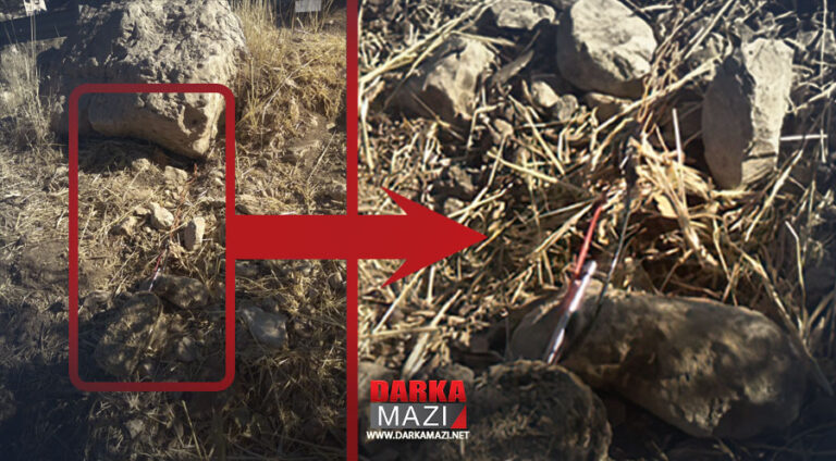 PKK yine Peşmergelerin yoluna mayın döşedi