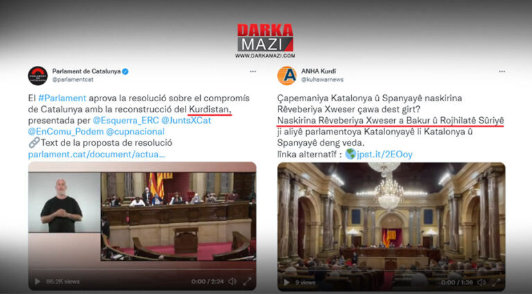 Katalonya parlamentosunun Rojava’yı tanıması üzerine yapılan tartışmalar? Kuzey Ve Doğu Suriye, PKK, Kürtler, Kürdistan, Duran Kalkan
