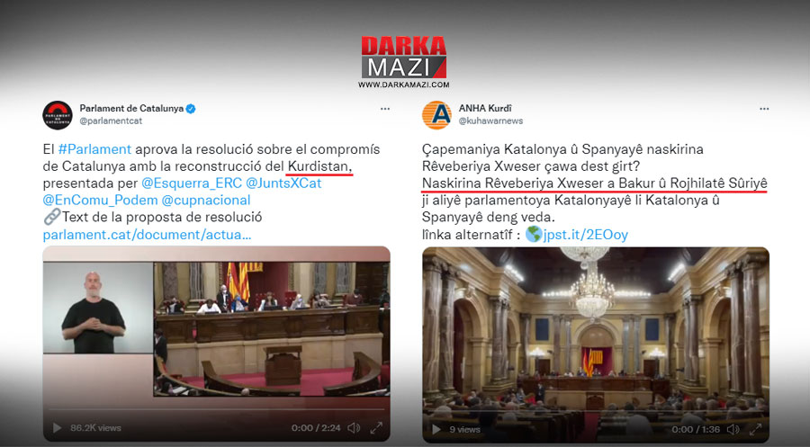 Katalonya parlamentosunun Rojava’yı tanıması üzerine yapılan tartışmalar? Kuzey Ve Doğu Suriye, PKK, Kürtler, Kürdistan, Duran Kalkan
