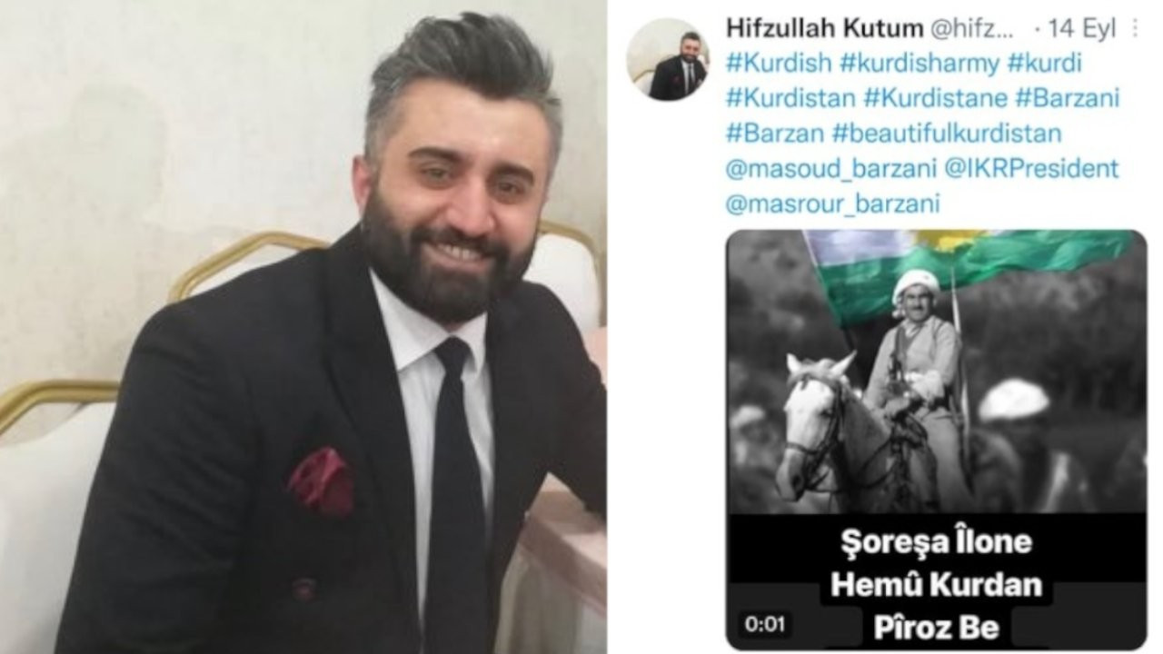 Eylül Devrimini anarak Kürdistan diyen Hifzullah Kutum gözaltına alındı