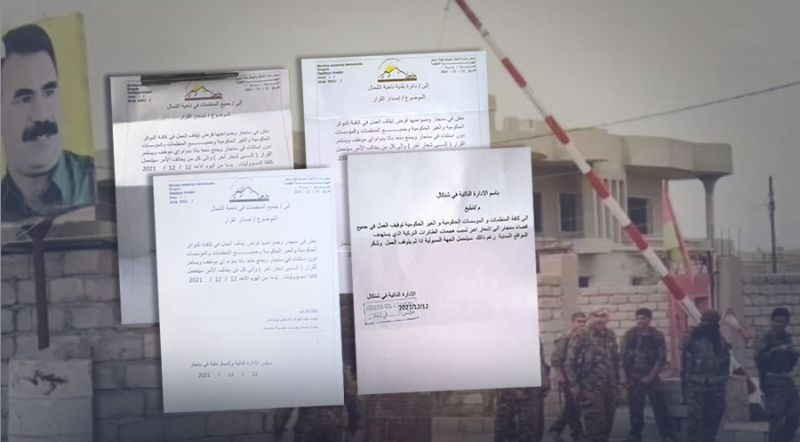 PKK’den Şengal’de kaos yaratma çabaları devam ediyor: Irak kurumlarına saldırı ve tehdit