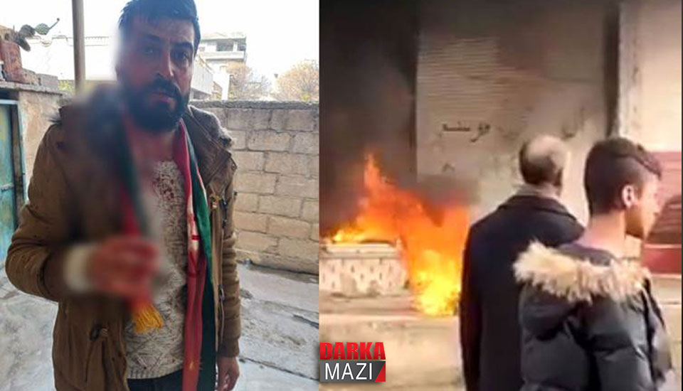 PKK’ye bağlı Ciwanên Şoreşger Çeteleri Kürdistan Bayrak Gününü kutlamak isteyen halka sopalarla saldırdı