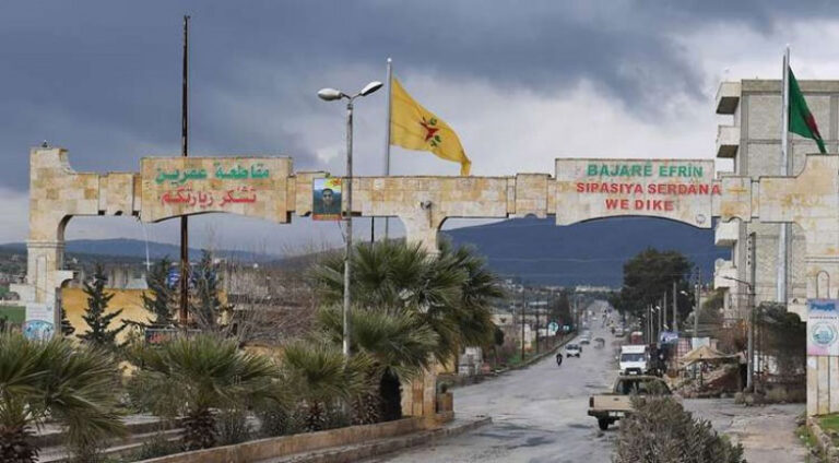 Türkiye destekli gruplar Efrin'de ENKS üyesini kaçırdı