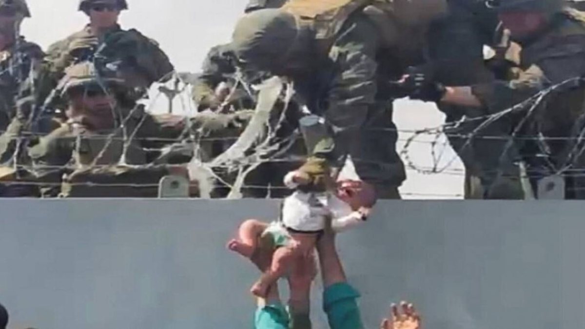 Teller üzerinden ABD askerlerine verildikten sonra kaybolan, sembol bebek bulundu