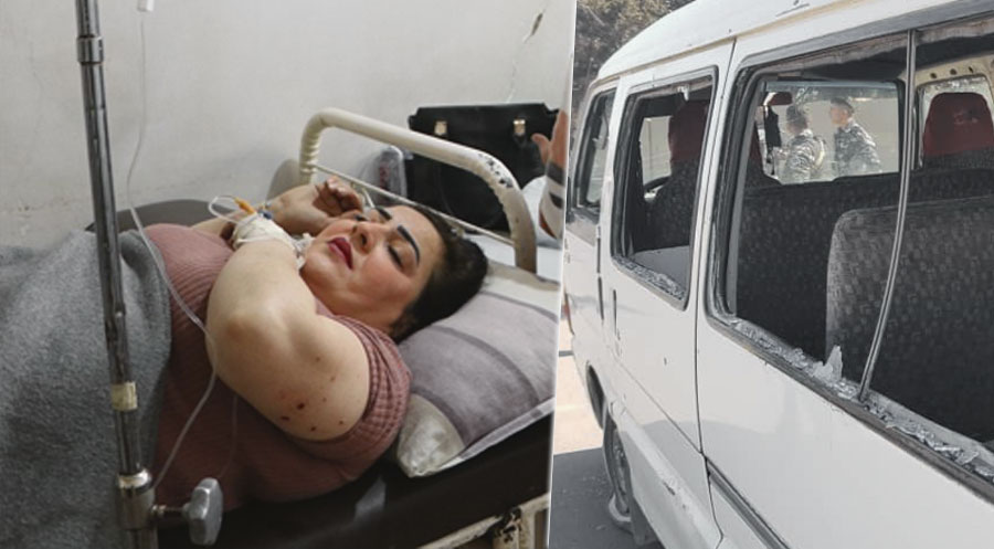 SİHA'lar Qamişlo- Amude yolunda bir aracı hedef aldı, yaralılar var