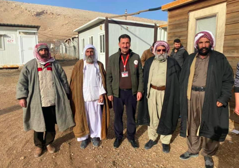 Barzani Yardım Vakfı yine Şengal dağındaydı