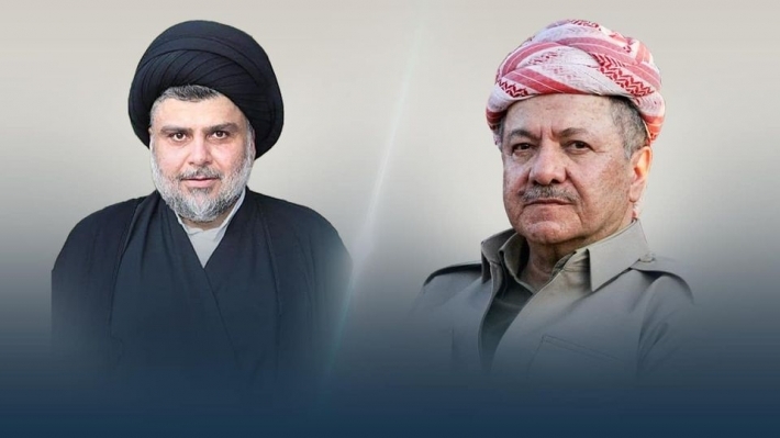 Barzani ve Sadr telefonda görüştü